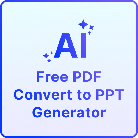 Free AI Convert PDF to PPT Editor, Convert PDF Slides to Presentation PDF Online